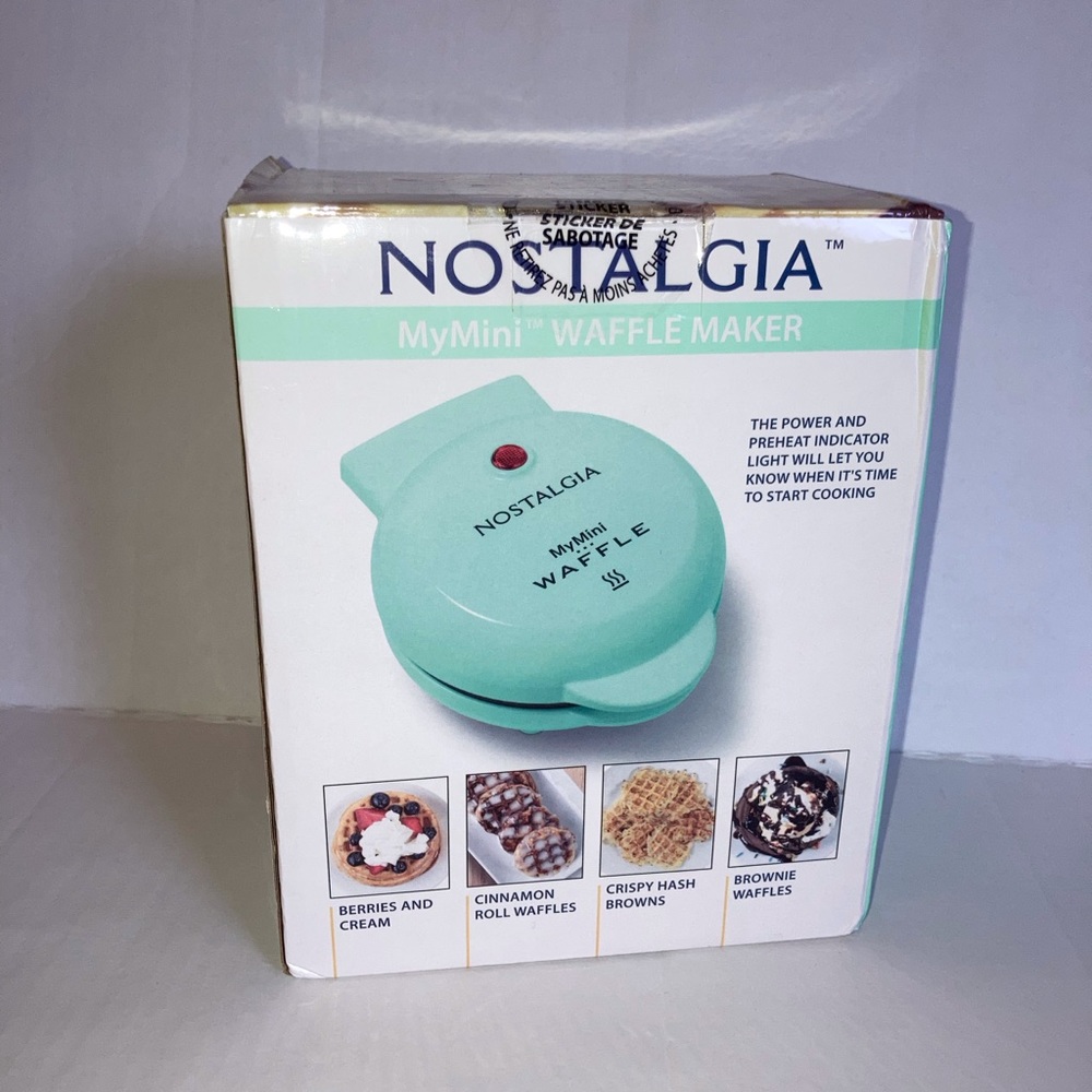 Waffle Maker Mini NWT